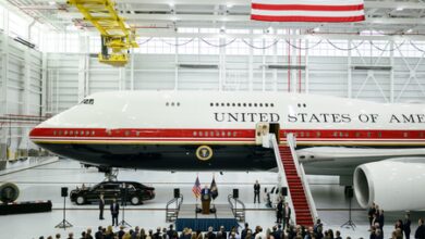 Trump hails first flight of new Air Force One Trump hails first flight of new Air Force One