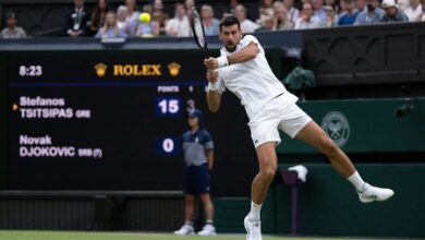 Wimbledon: Djokovic rolls past Tsitsipas to enter third round Wimbledon: Djokovic rolls past Tsitsipas to enter third round
