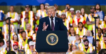 Trump says US entering ‘golden age’ Trump says US entering ‘golden age’