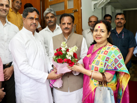 Tripura CM Saha in Bhopal for national oral surgery convention Tripura CM Saha in Bhopal for national oral surgery convention