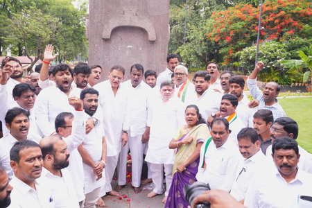 BRS leaders detained as debate challenges heighten political tension in Hyderabad BRS leaders detained as debate challenges heighten political tension in Hyderabad