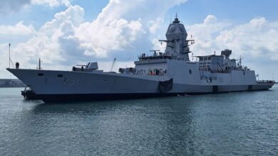 Strengthening maritime partnership, Indian Naval Ships arrive in Singapore Strengthening maritime partnership, Indian Naval Ships arrive in Singapore