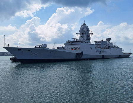 Strengthening maritime partnership, Indian Naval Ships arrive in Singapore Strengthening maritime partnership, Indian Naval Ships arrive in Singapore