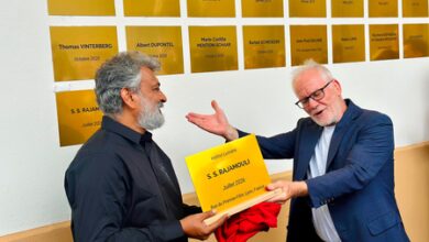 SS Rajamouli gets his name in France’s Institute Lumiere’s ‘Wall of Filmmakers’: Only gratitude