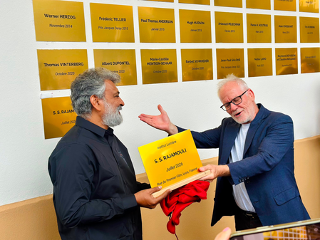 SS Rajamouli gets his name in France’s Institute Lumiere’s ‘Wall of Filmmakers’: Only gratitude