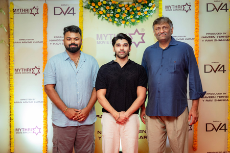 Dhruv Vikram’s film with director Karan A Kumar goes on floors with traditional pooja Dhruv Vikram’s film with director Karan A Kumar goes on floors with traditional pooja