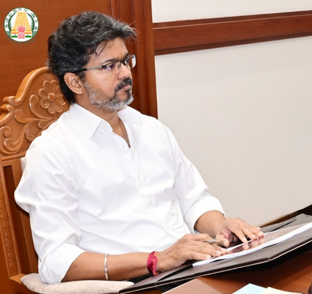 CM Vijay begins department-wise review meetings to prepare governance strategies