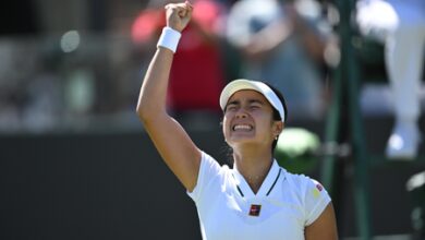 Wimbledon: Eala recovers to power past Joint into third round for first time