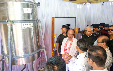 Manipur CM inaugurates biofertiliser plant, pushes organic farming under Viksit Bharat vision Manipur CM inaugurates biofertiliser plant, pushes organic farming under Viksit Bharat vision