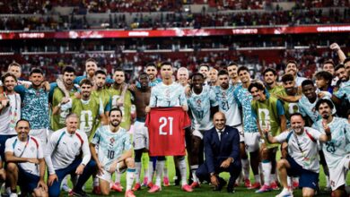 Ronaldo puts on No. 21 shirt to honour Diogo Jota after Portugal’s win