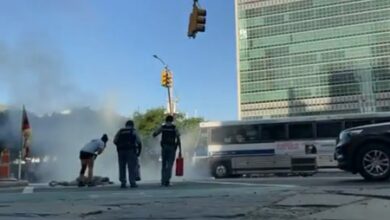 Tibetan activist dies after self-immolating outside UN headquarters in New York Tibetan activist dies after self-immolating outside UN headquarters in New York