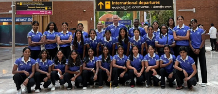 Indian junior women’s hockey team departs for UK exposure tour