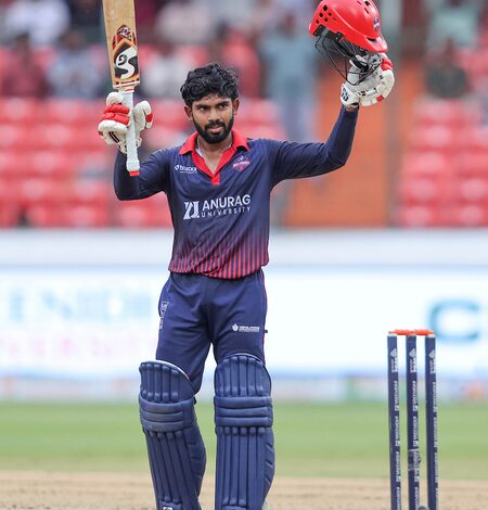 TG20 Season 1: Gaurav Reddy’s blistering 101* helps Nalgonda Knights surge to 2nd spot TG20 Season 1: Gaurav Reddy’s blistering 101* helps Nalgonda Knights surge to 2nd spot