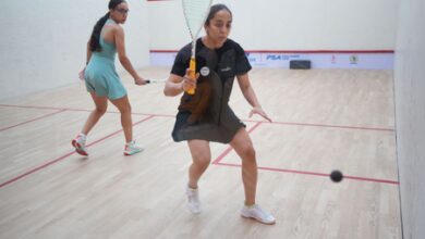 SRFI PSA Challenger Squash: Tanvi Khanna rallies from two games down to lift title SRFI PSA Challenger Squash: Tanvi Khanna rallies from two games down to lift title