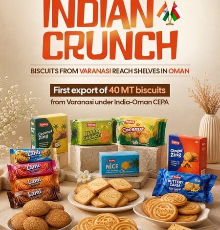 In a first, 40 tonnes of Varanasi biscuits exported to Oman: Piyush Goyal In a first, 40 tonnes of Varanasi biscuits exported to Oman: Piyush Goyal