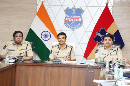 Telangana DGP urges officials to give top priority to visible policing