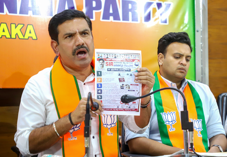 Karnataka BJP to launch SIR mass outreach campaign; aims to reach 1 crore households Karnataka BJP to launch SIR mass outreach campaign; aims to reach 1 crore households