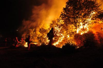 Wildfire rages in Spain, scorching 2,300 hectares of land Wildfire rages in Spain, scorching 2,300 hectares of land