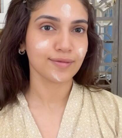 Bhumi Pednekar on doing her own makeup: ‘It’s therapeutic to me’