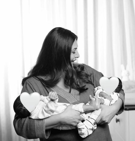 Divyanka Tripathi gives a glimpse of her twins cradled in her arms, lovingly says ‘Tu Aashiqui Hai’