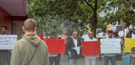 Baloch activists protest in Germany, allege worsening human rights abuses in Balochistan Baloch activists protest in Germany, allege worsening human rights abuses in Balochistan