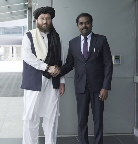 Afghan Minister Ataullah Omari arrives in India for official visit Afghan Minister Ataullah Omari arrives in India for official visit