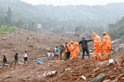 Death toll in Wayanad mudslide rises to four, Priyanka Gandhi urges people to back rescue efforts (Second Lead) Death toll in Wayanad mudslide rises to four, Priyanka Gandhi urges people to back rescue efforts (Second Lead)