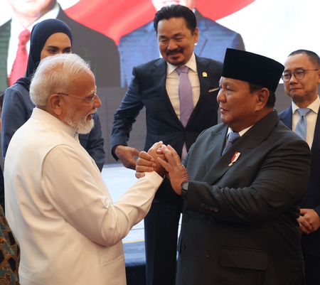PM Modi and President Prabowo welcome defence cooperation through BrahMos Missile System PM Modi and President Prabowo welcome defence cooperation through BrahMos Missile System