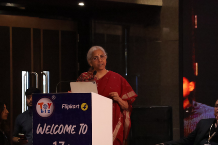 India should target 25 pc share of 9 billion global toy market: FM Sitharaman