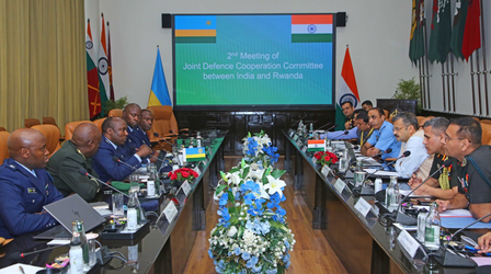 India and Rwanda agree to deepen defence cooperation India and Rwanda agree to deepen defence cooperation
