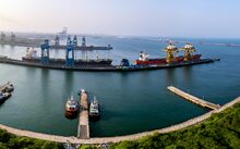 Kamarajar Port becomes India’s 2nd port with 18-metre draft to handle big ships Kamarajar Port becomes India’s 2nd port with 18-metre draft to handle big ships