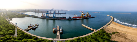 Kamarajar Port becomes India’s 2nd port with 18-metre draft to handle big ships