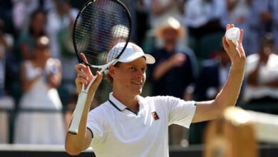 Wimbledon: Sinner remains on course, safely through to semis with win over Struff Wimbledon: Sinner remains on course, safely through to semis with win over Struff