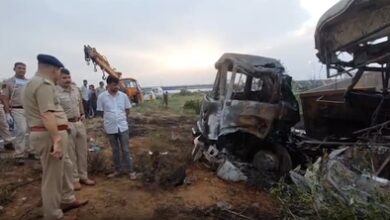 Nitin Gadkari to inspect Delhi-Mumbai Expressway after Dausa bus fire tragedy that killed 8 Nitin Gadkari to inspect Delhi-Mumbai Expressway after Dausa bus fire tragedy that killed 8