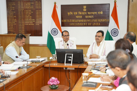 Shivraj Singh Chouhan, CM Bhajan Lal Sharma review rural development roadmap for Rajasthan