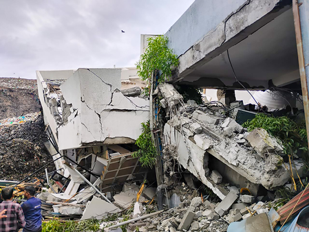 Pune building collapse: Death toll climbs to 8, one person still missing Pune building collapse: Death toll climbs to 8, one person still missing