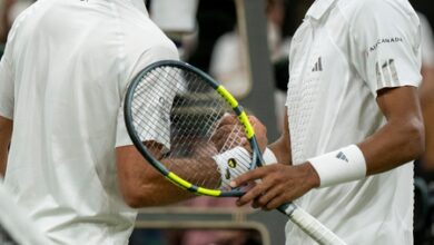 ‘Amazing battle with a legend’: Auger-Aliassime reflects on Djokovic heartbreak at Wimbledon