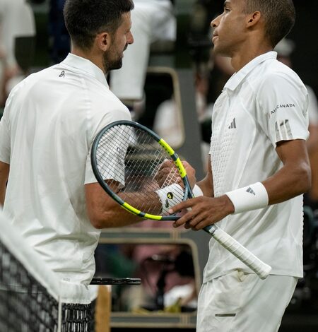 ‘Amazing battle with a legend’: Auger-Aliassime reflects on Djokovic heartbreak at Wimbledon