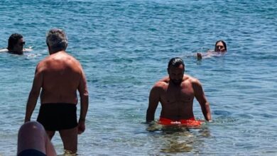 Kareena Kapoor clicks ‘hot husband’ Saif Ali Khan walking out of the sea in his swimwear, says ‘summer’s going well’