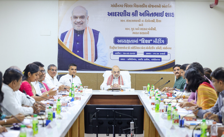 HM Amit Shah reviews rain situation with Gujarat CM, assures Centre’s full support
