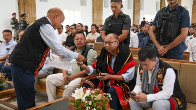 Manipur CM reviews development projects in Naga-dominated Senapati Manipur CM reviews development projects in Naga-dominated Senapati