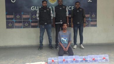 Ahmedabad Crime Branch nabs alleged arms supplier, seizes six firearms Ahmedabad Crime Branch nabs alleged arms supplier, seizes six firearms