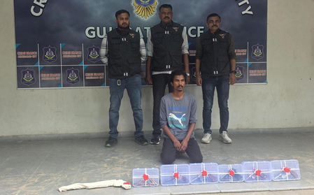 Ahmedabad Crime Branch nabs alleged arms supplier, seizes six firearms Ahmedabad Crime Branch nabs alleged arms supplier, seizes six firearms