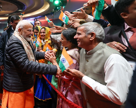 Truly unforgettable: PM Modi thanks Indian community for warm welcome in chilly Melbourne Truly unforgettable: PM Modi thanks Indian community for warm welcome in chilly Melbourne