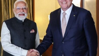 PM Modi, ex-Australian PM Morrison meet in Melbourne, discuss growing strategic ties PM Modi, ex-Australian PM Morrison meet in Melbourne, discuss growing strategic ties