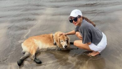 Tinaa Dattaa gets teary-eyed as she recalls her special bond with pet dog Bruno: ‘I’m losing my sleep’