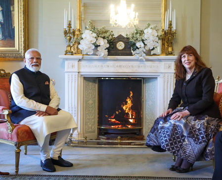 PM Modi meets Victoria Governor, discusses growing educational ties PM Modi meets Victoria Governor, discusses growing educational ties