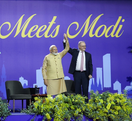PM Modi ‘true friend’ of Australia: Albanese at ‘Melbourne meets Modi’ event PM Modi ‘true friend’ of Australia: Albanese at ‘Melbourne meets Modi’ event