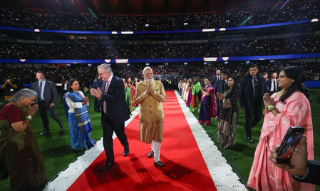 In Melbourne, PM Modi highlights Gen Z’s ‘Bhajan Clubbing’ trend In Melbourne, PM Modi highlights Gen Z’s ‘Bhajan Clubbing’ trend