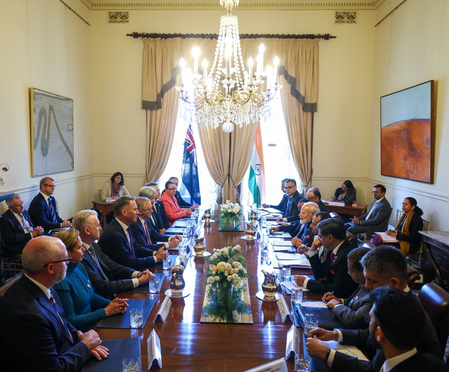 Albanese raised concerns over China’s Pacific ballistic missile test in meeting with PM Modi Albanese raised concerns over China’s Pacific ballistic missile test in meeting with PM Modi